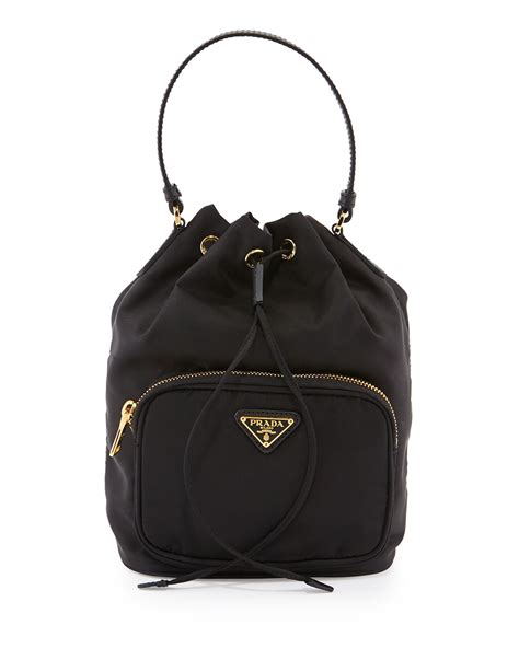 prada tracolla tessuto mini bag|Tessuto cloth mini bag Prada Black in Cloth .